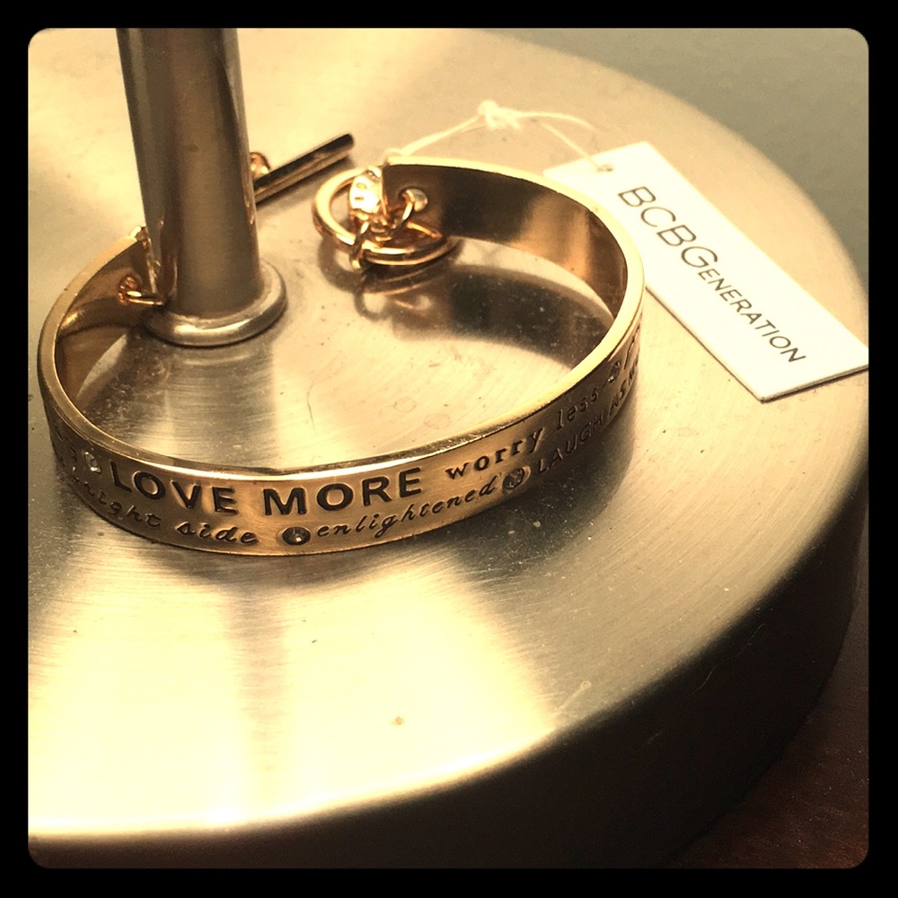 BCBGeneration “LOVE MORE” bracelet